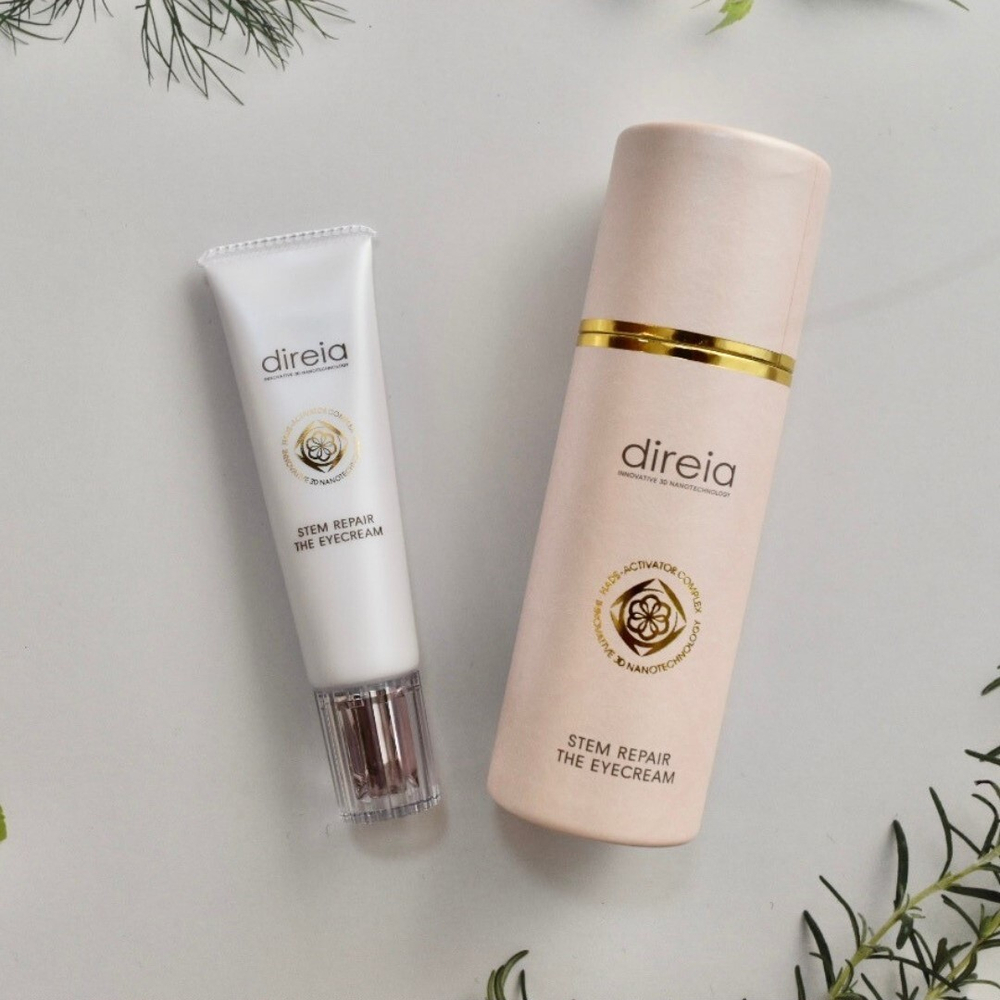 Восстанавливающий крем для зоны глаз с комплексом пептидов и стволовых клеток Direia Stem Repair The Eyecream