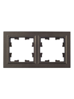 Рамка 2-м BRITE РУ-2-БрТБ бронза IEK BR-M22-K45