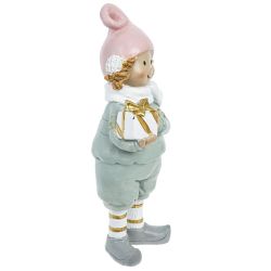 GAEM Фигурка декоративная "Мальчик/Девочка", L8 W8 H16 см, 2в.