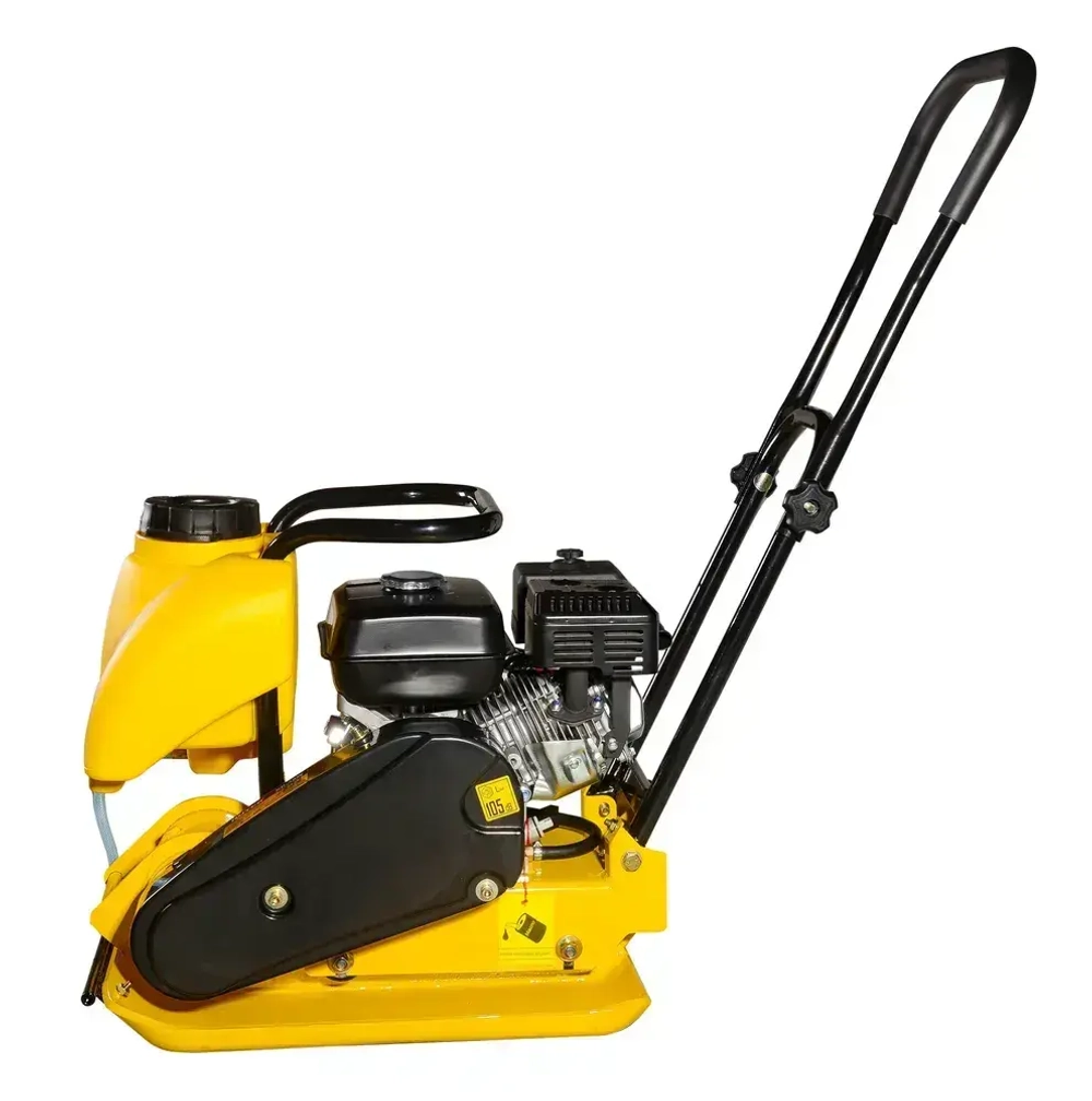 Виброплита бензиновая VP-90W Huter - с баком для воды; 6,5 л.с.; площадка 580*500мм, 88 кг