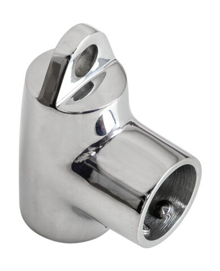 Тройник леера 1" (25,4 мм), 90 град с петлей