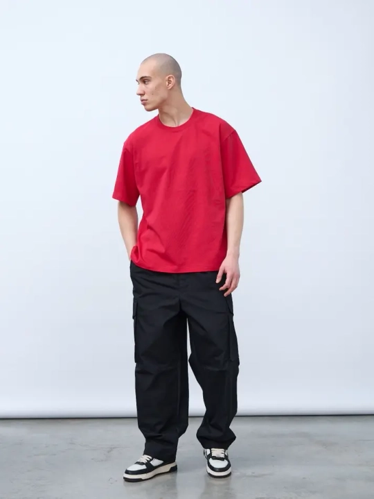 Футболка оверсайз (magenta) 230 г