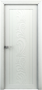 Двери межкомнатные купить в СПБ/ Весна. Цвет - Жасмин белый / Миндаль