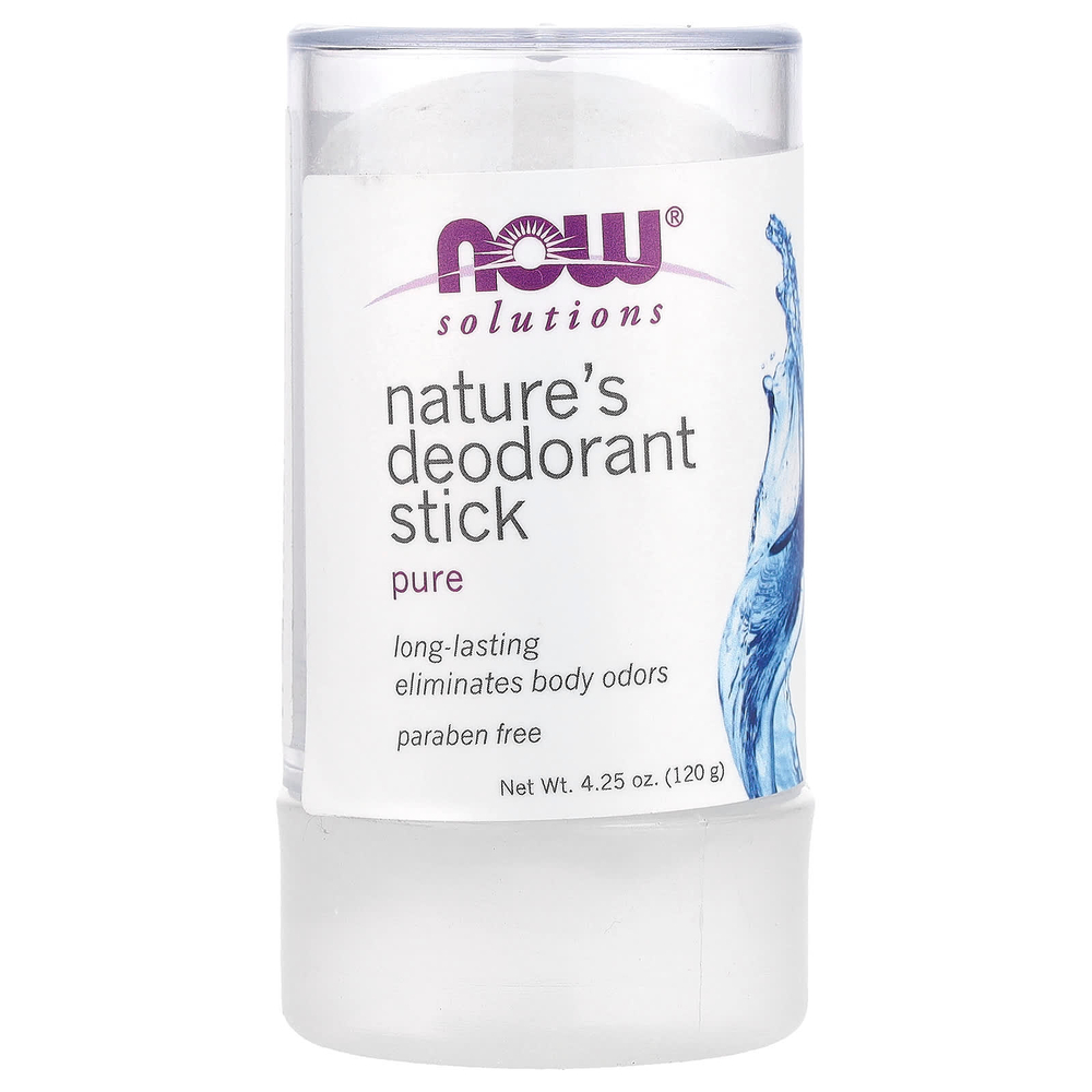 NOW Foods, Solutions, дезодорант-стик Nature's, 120 г (4,25 унции)