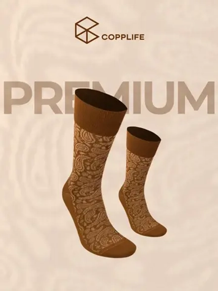 Носки COPPLIFE PREMIUM с орнаментом