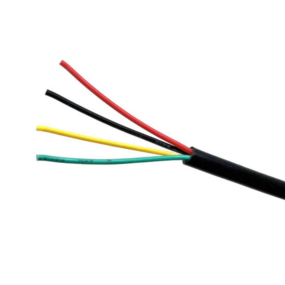 Провод на метраж Кабель 4-х жильный 24 AWG