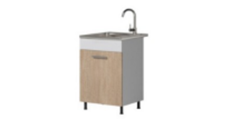 Alisa 12 - Стол мойка 500 (без столешницы)