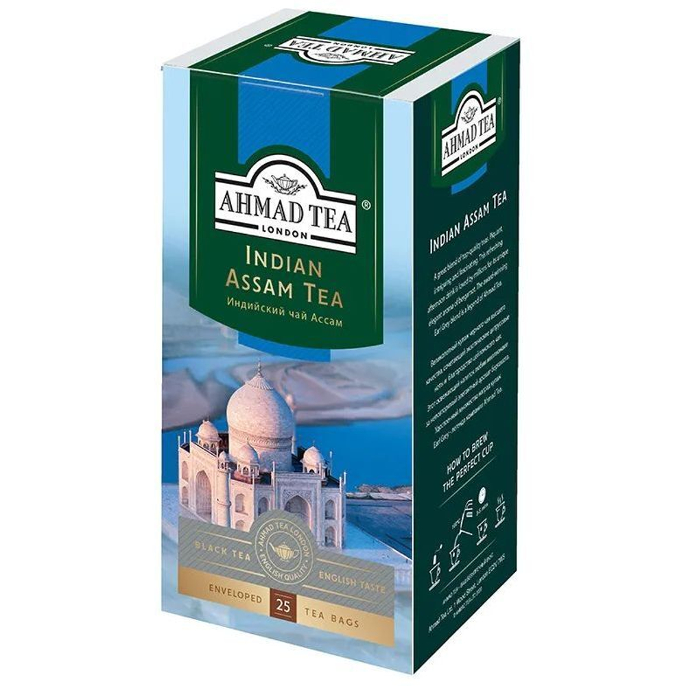 Чай черный Ahmad Tea Индийский Ассам 25 пакетиков