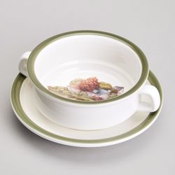 БУЛЬОННИЦА С БЛЮДЦЕМ LEFARD "FAMILY HOUSE" 250 МЛ 15*6 СМ (КОР=16НАБ.)