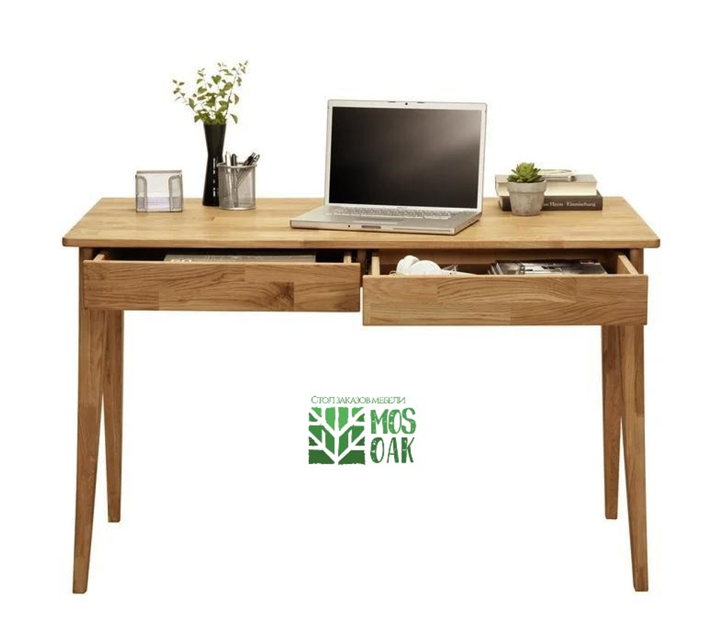 Стол письменный из массива дуба Вуди