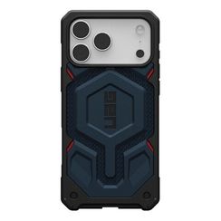 Чехол UAG Monarch Pro для iPhone 17 Pro Max 6.9" (114514113955) синий (Kevlar-Mallard)