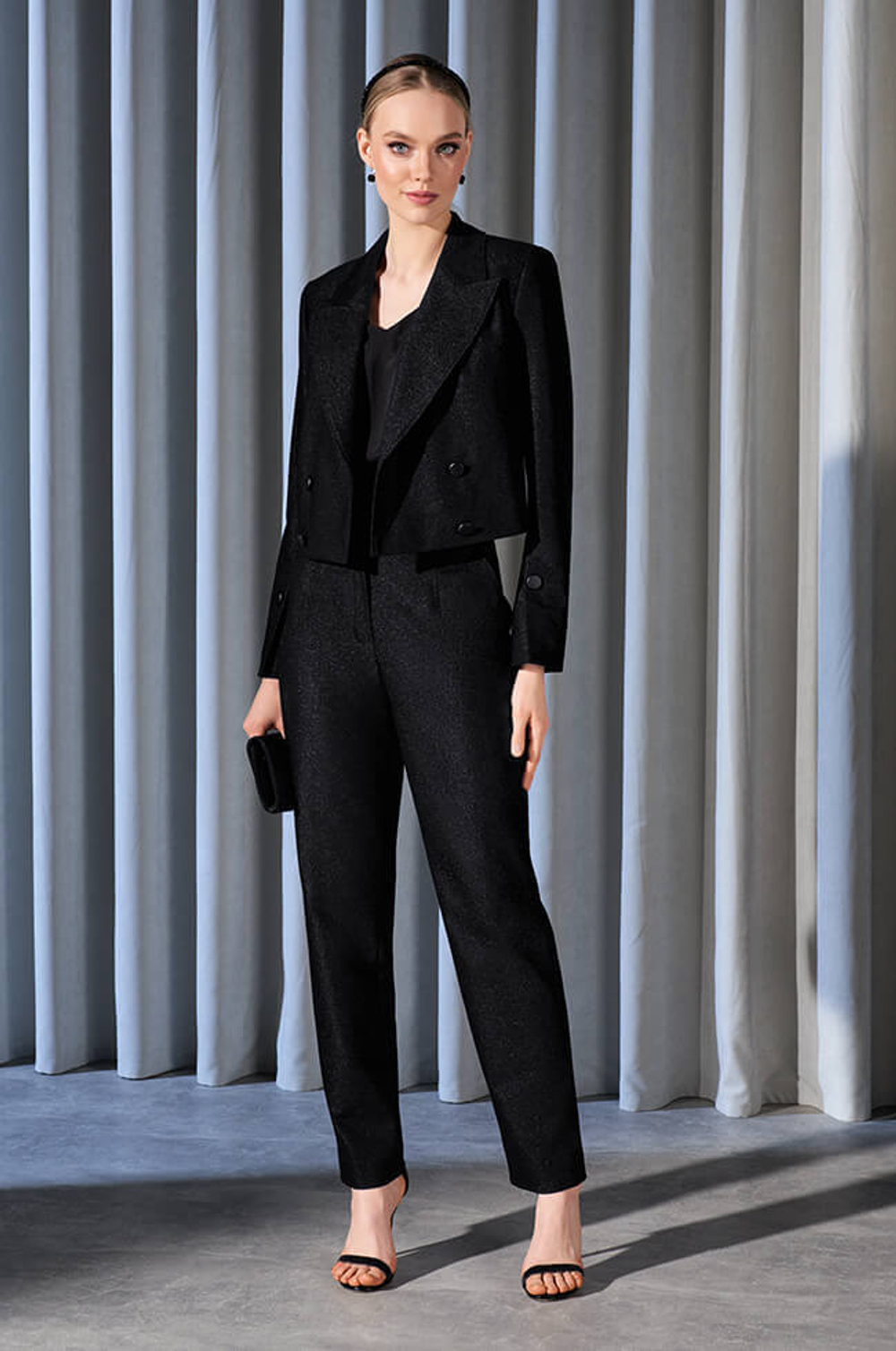 31006 Брюки женские (черный)