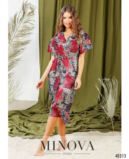 Платье 2020-красный Minova Фото 2