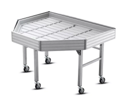 Стеллаж торцевой 1050*800*750