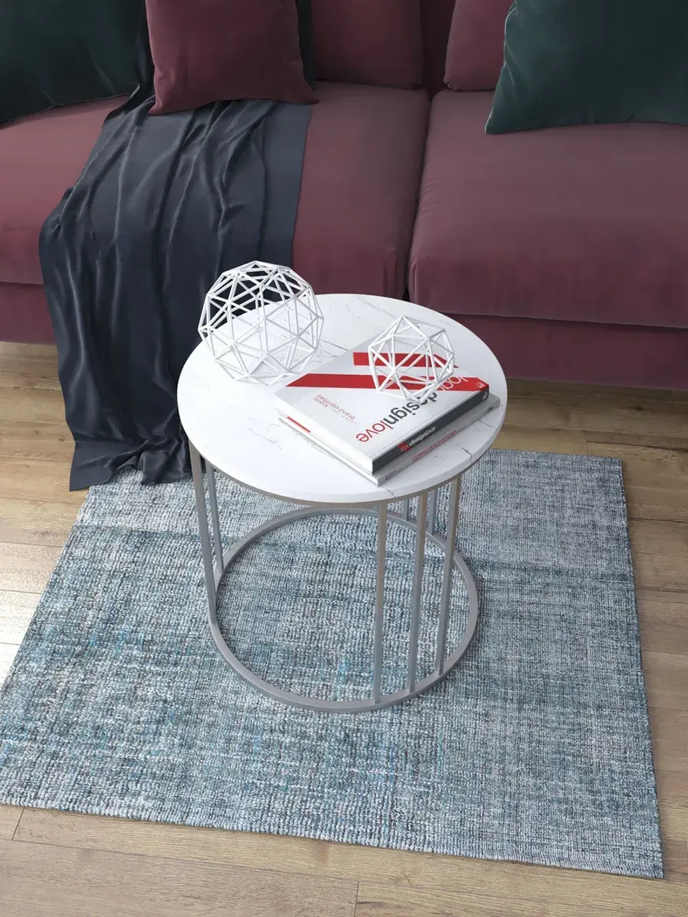 Журнальный стол Трио малый - ССБ - МДФ в ПВХ