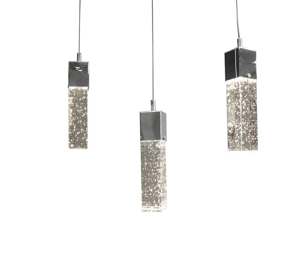 Kink Light 08510-3AS(4000K) Подвес Аква хром w30