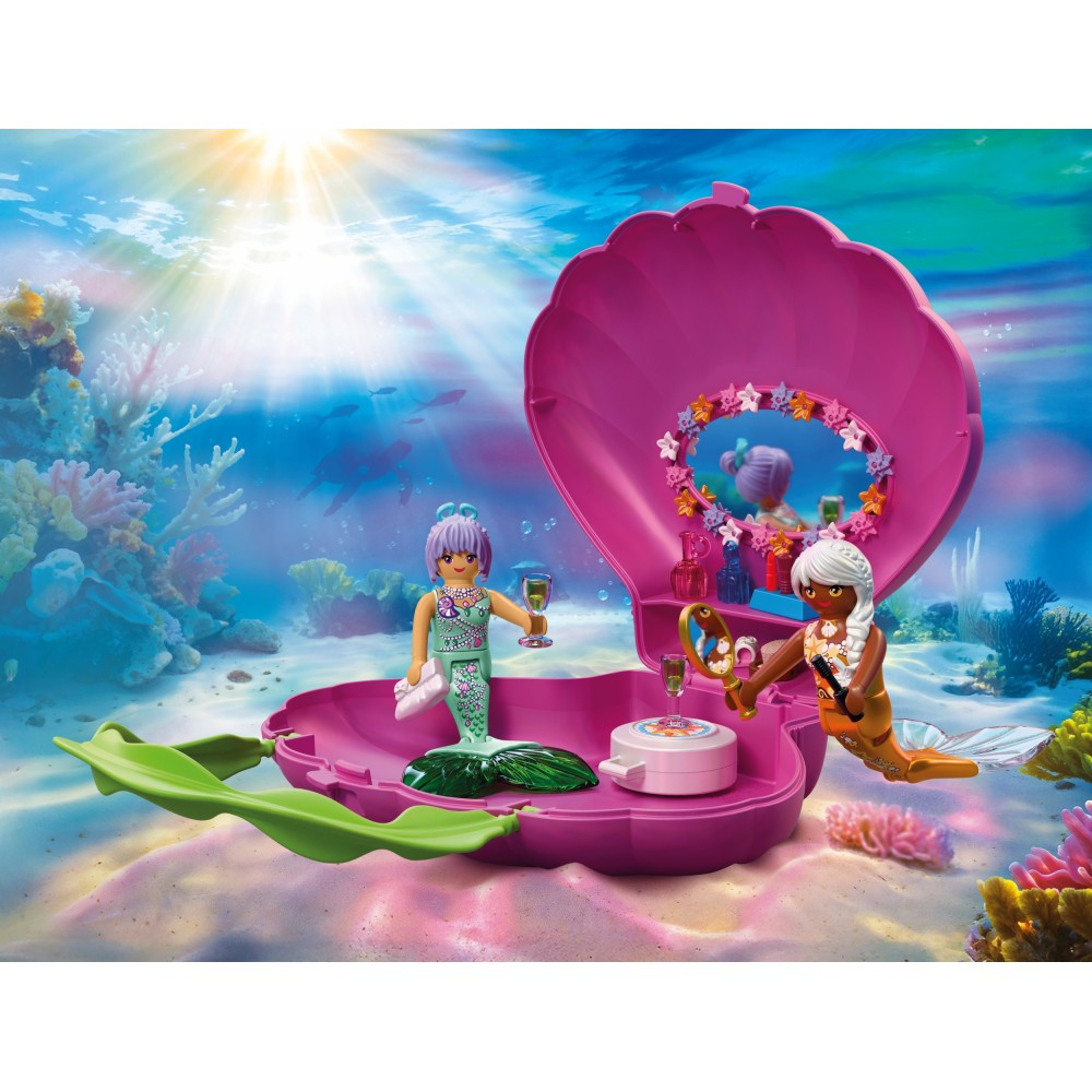 Playmobil Fantasy 72105 & Magic Ракушечная сумочка русалки 47 деталей — фото 4