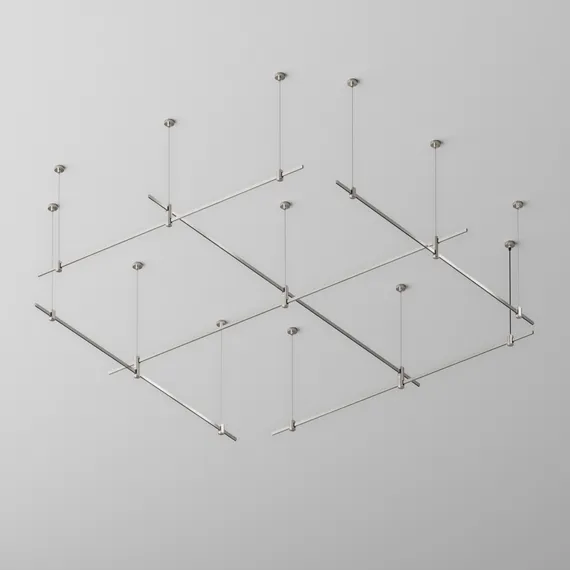 Шинопровод 2 м Flarity платина Technical trx154-112pt
