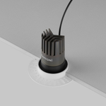 Встраиваемый светодиодный светильник Maytoni Dip DL124-10W-4K-TRS-B