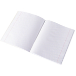 Тетрадь 12л., клетка, Alingar, скрепка, блок офсет, 100% белизна, мелованный картон (стандарт), "Travel with love"