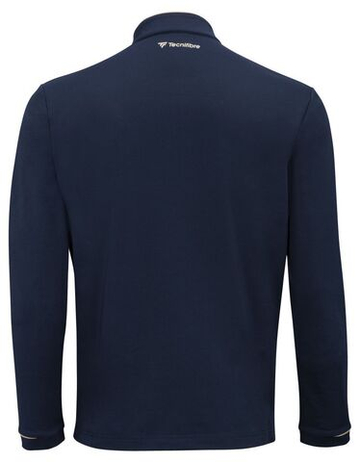 Мужская теннисная кофта Tecnifibre Thermo Zipper - marine