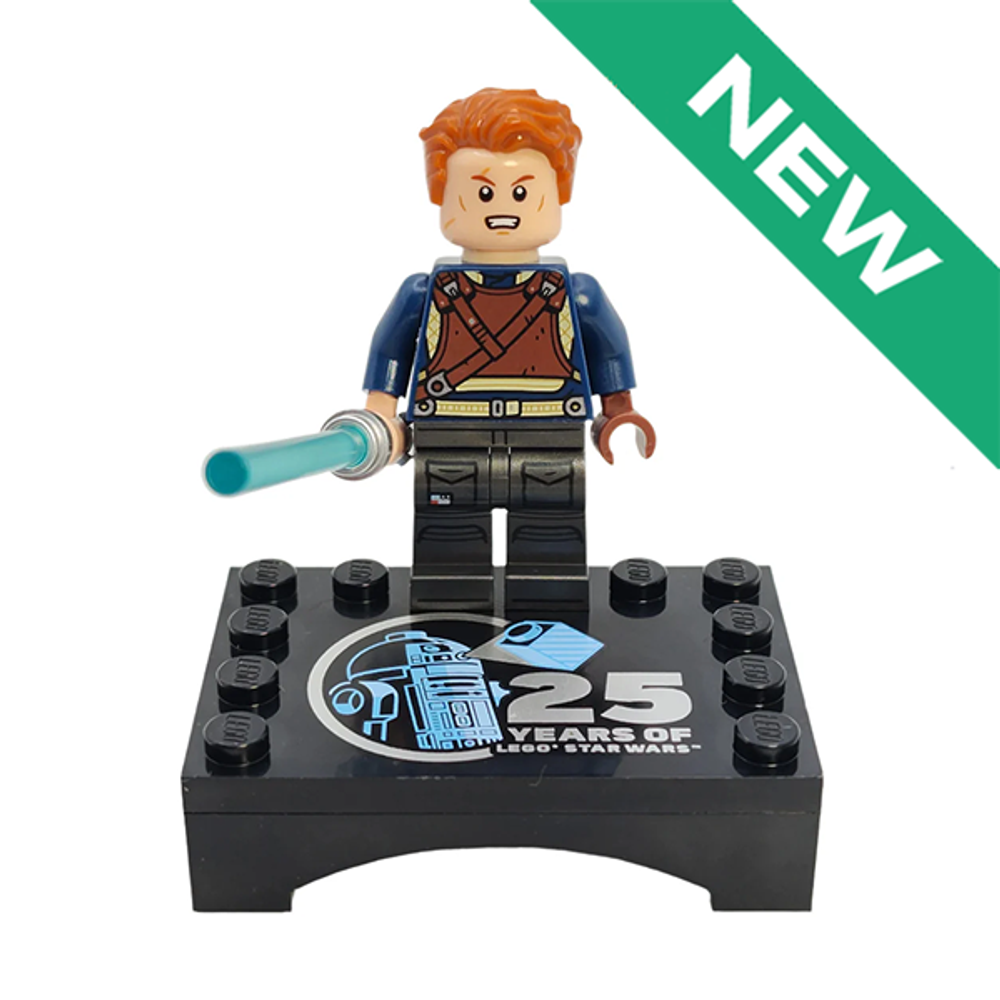 NEW Кэл Кестис sw1377 с подставкой и световым мечом