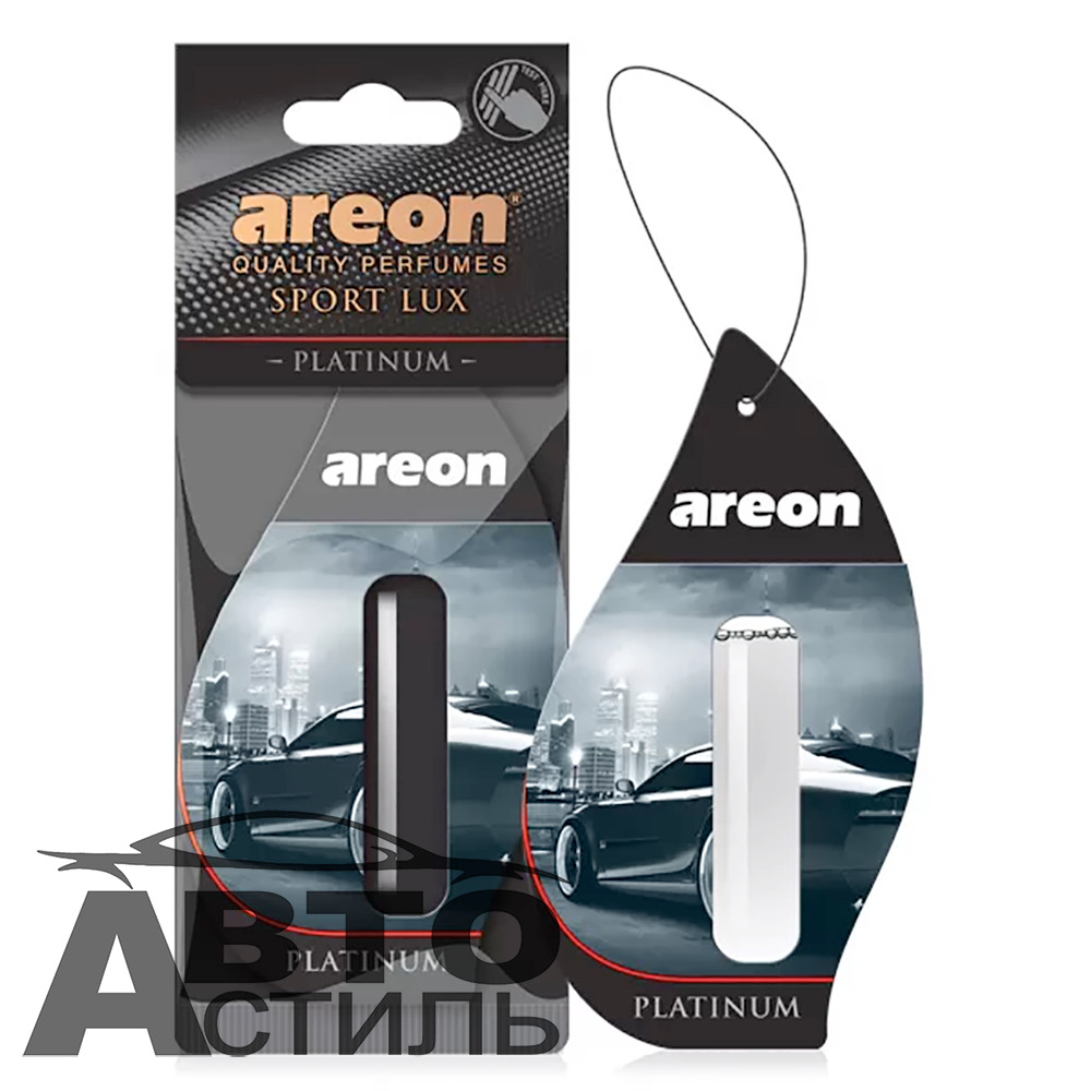 Ароматизатор гелевый AREON -КОЛБА  СПОРТ ЛЮКС ПЛАТИНУМ