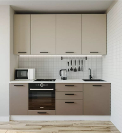 Кухонный гарнитур Латте 2200 (38 мм)