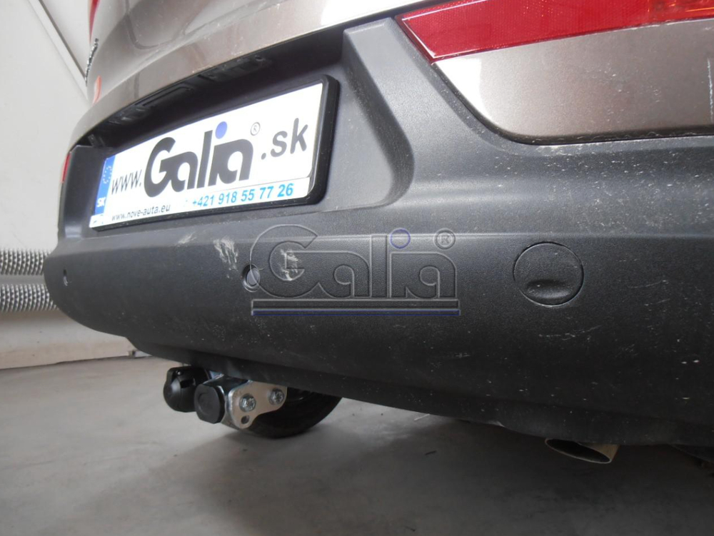 Фаркоп оцинкованный Galia H083C для Hyundai ix35 2010-2015, Kia Sportage 2010-2015(паспорт и сертификат в комплекте)(без электрики)