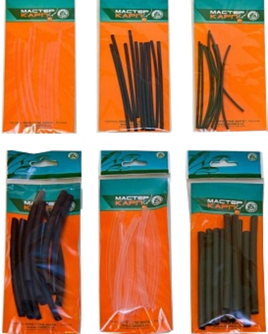 Трубка термоусадочная Три Кита 10шт d5.0/2.5 Зелёная