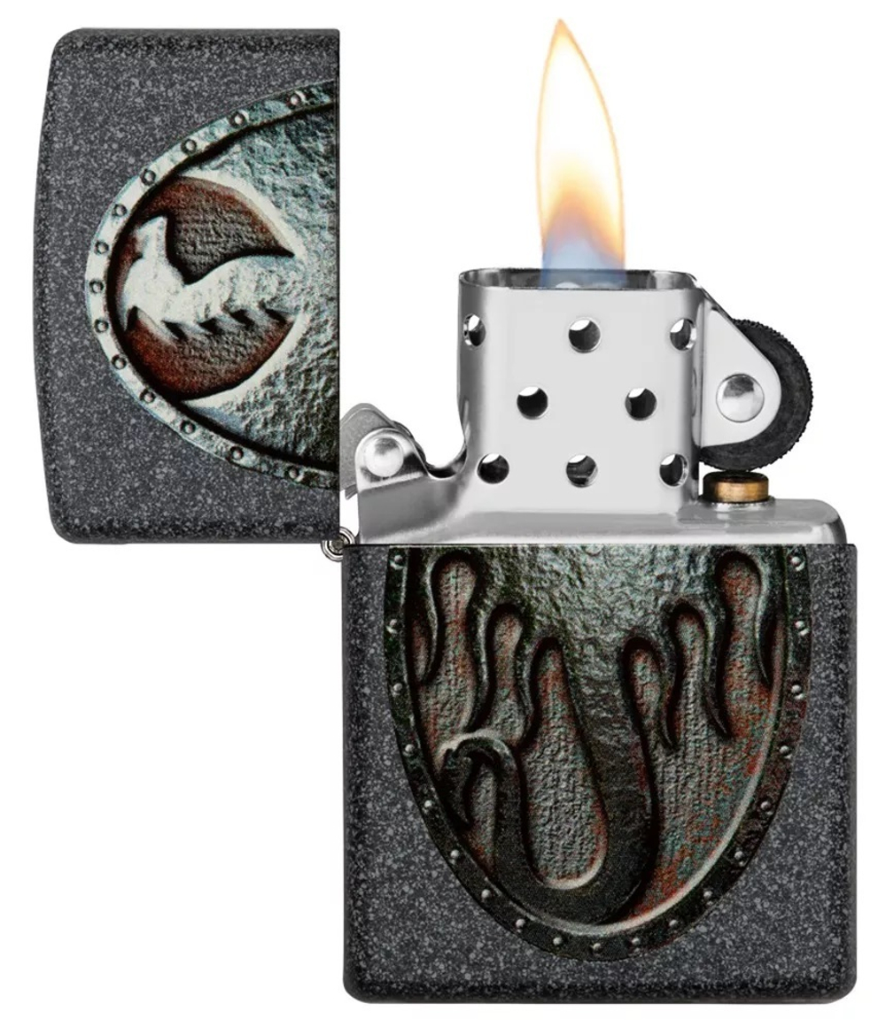 Зажигалка Metal Dragon Shield Design ZIPPO 49072