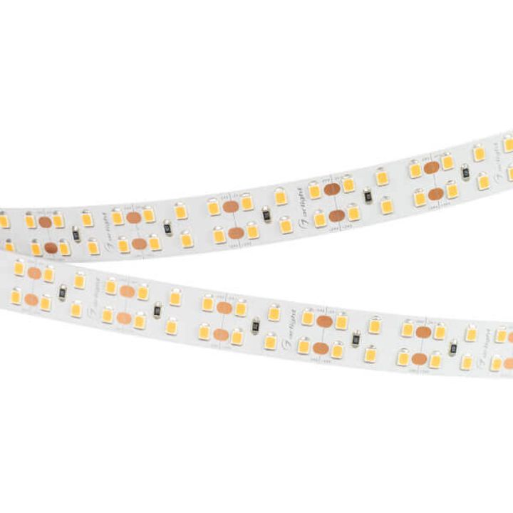 Светодиодная лента Arlight 19,2W/m 240LED/m 2835SMD теплый белый 5M 008770(2)