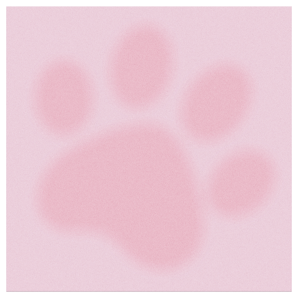Блок для записей "Paw", 8,5*8,5см, 100л., на склейке, MESHU