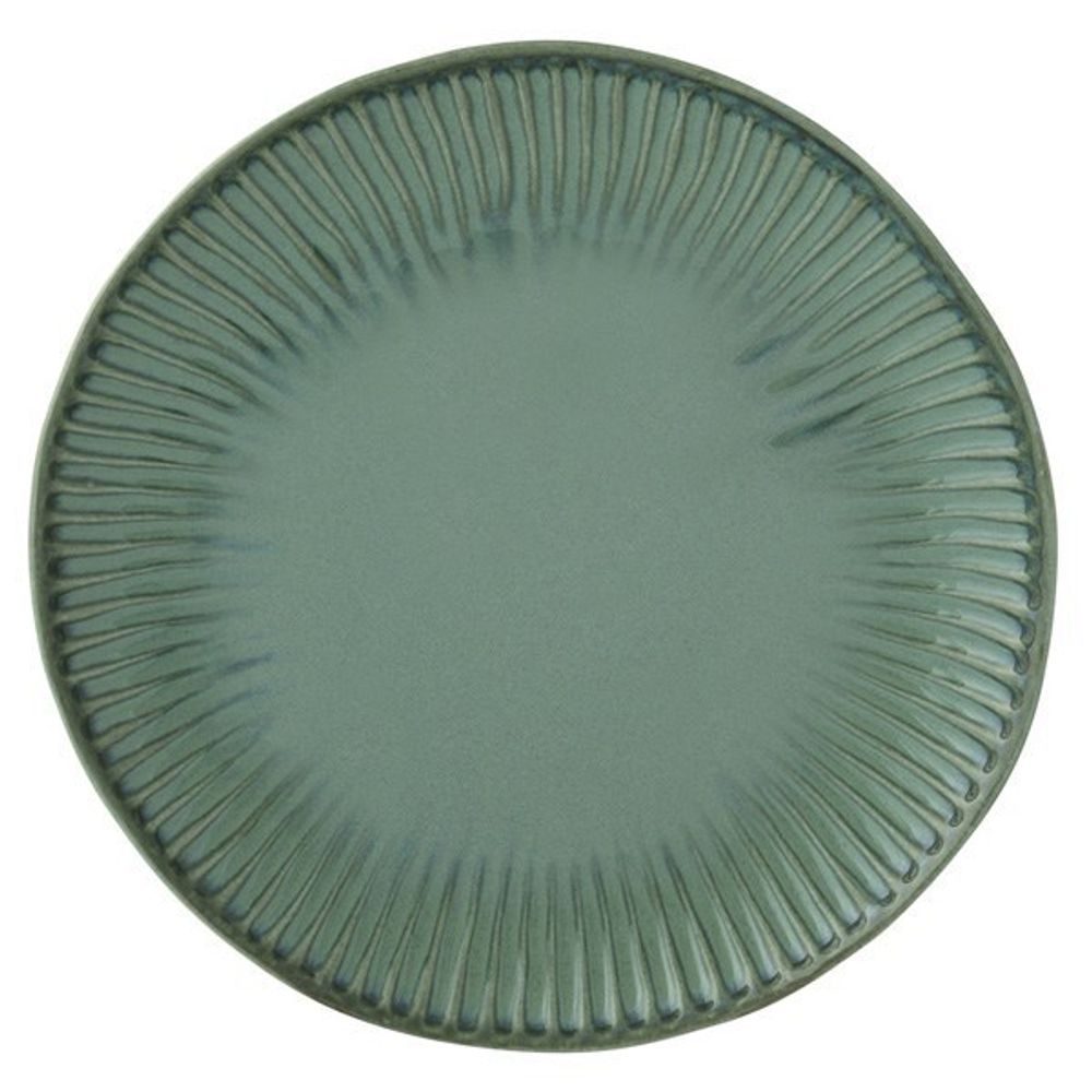 Тарелка обеденная Gallery (зелёная), 26 см