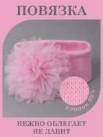 Повязка на голову бантик для девочки