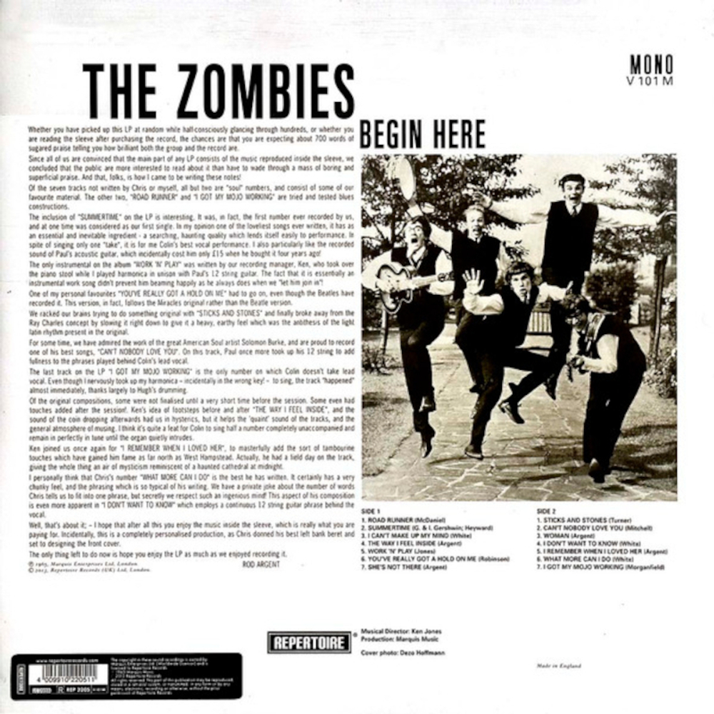 The Zombies / Begin Here (Mono) (LP)