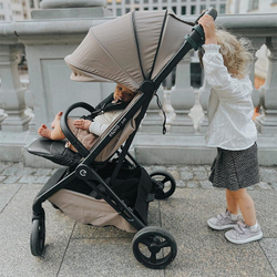 Детская прогулочная коляска Espiro Just 2024 127 graphite berry