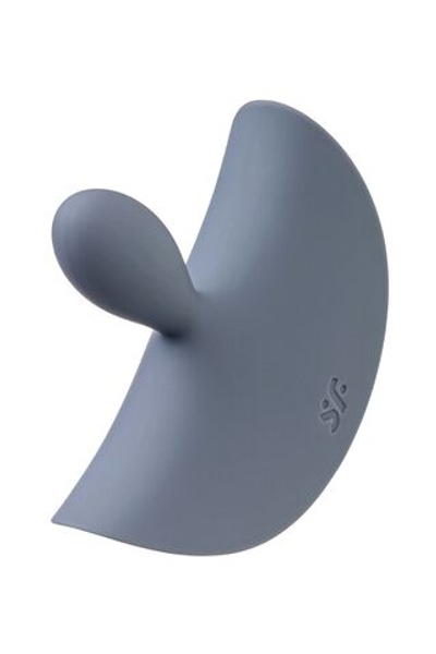 Серая анальная вибровтулка Booty Absolute Beginners 2 - 7,9 см. (Цвет: серый)