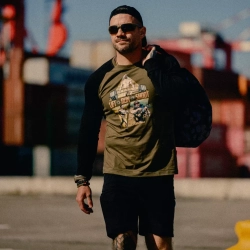 Лонгслив Helikon Lift, Run, Shoot - Olive Green