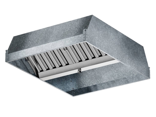 Зонт оцинкованный островной ЗВЦ 04 ,1700х1800х400