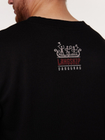 Свитшот Варгградъ мужской чёрный «Варяжская легенда» без начёса