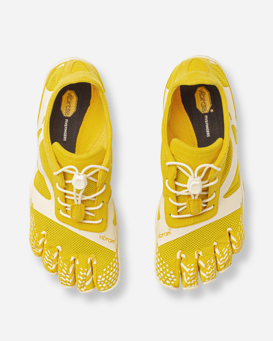 Vibram Five Fingers KSO EVO, желтый/белый