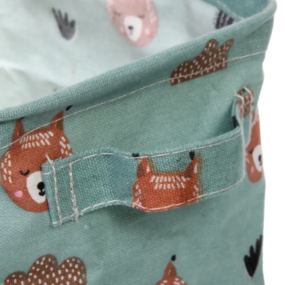 Корзина для хранения с ручками «ФРАТТИ БУМ», принт белочка, 20*16*14см (лейбл Селфи)