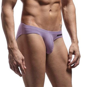 Мужские трусы брифы фиолетовые JOCKMAIL JM2025-5