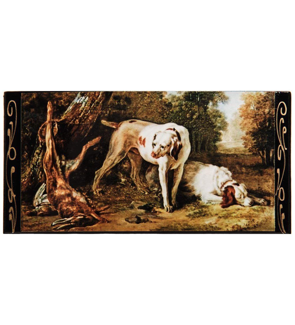 Народные промыслы ШК-11/12-A Шкатулка-купюрница в технике декупаж (8х17х4)