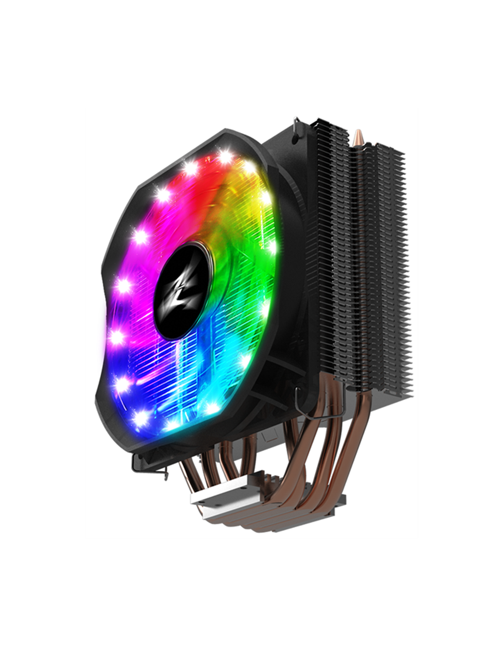ZALMAN CNPS9X OPTIMA RGB, 120mm RGB FAN, 4 HEAT PIPES, 4-PIN PWM, 600-1500 RPM, 26DBA MAX, LONG LIFE BEARING, FULL SOCKET SUPPORT