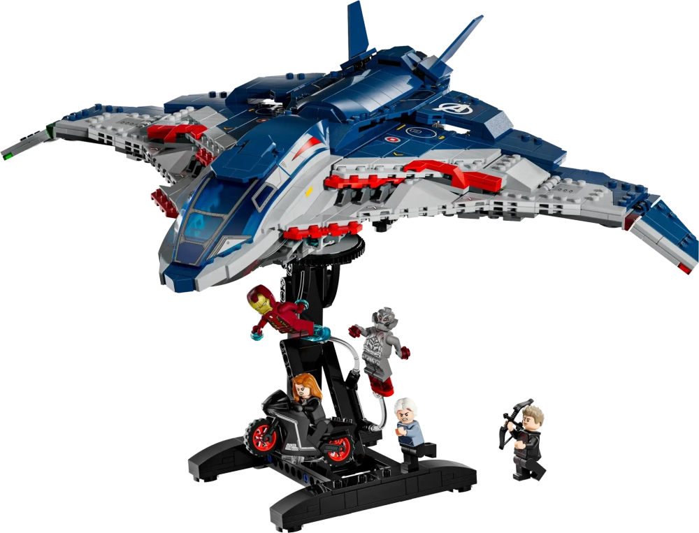 Конструктор LEGO Marvel 76325 Квинджет Мстители: Эра Альтрона