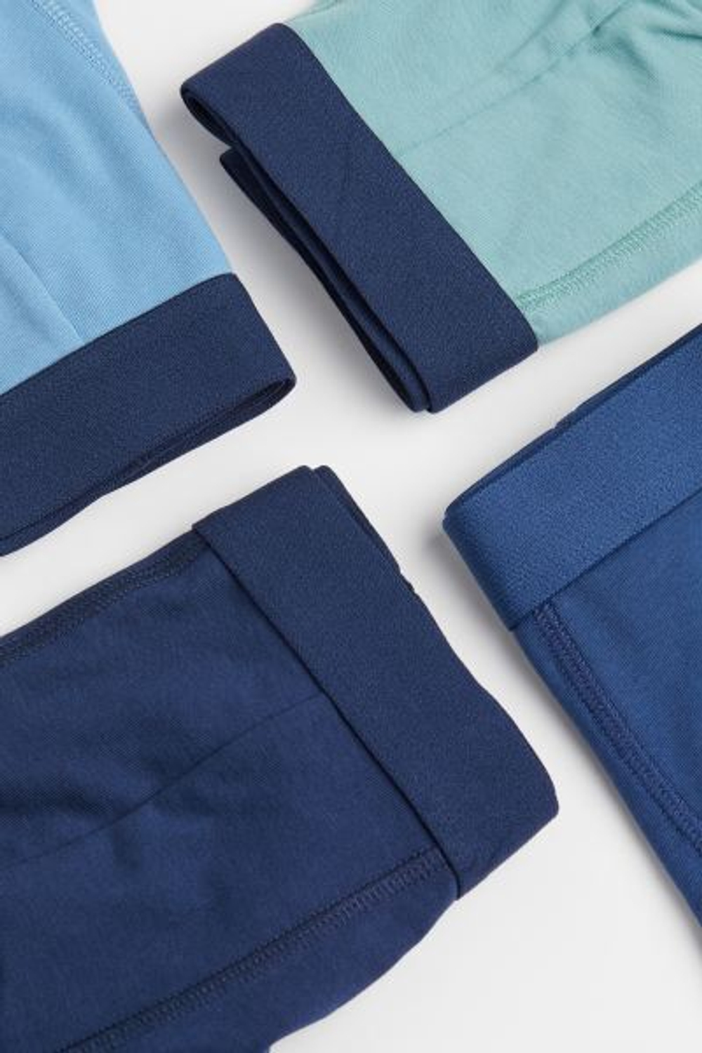 H&M Набор из пяти трусов-боксеров, мятно-зеленый