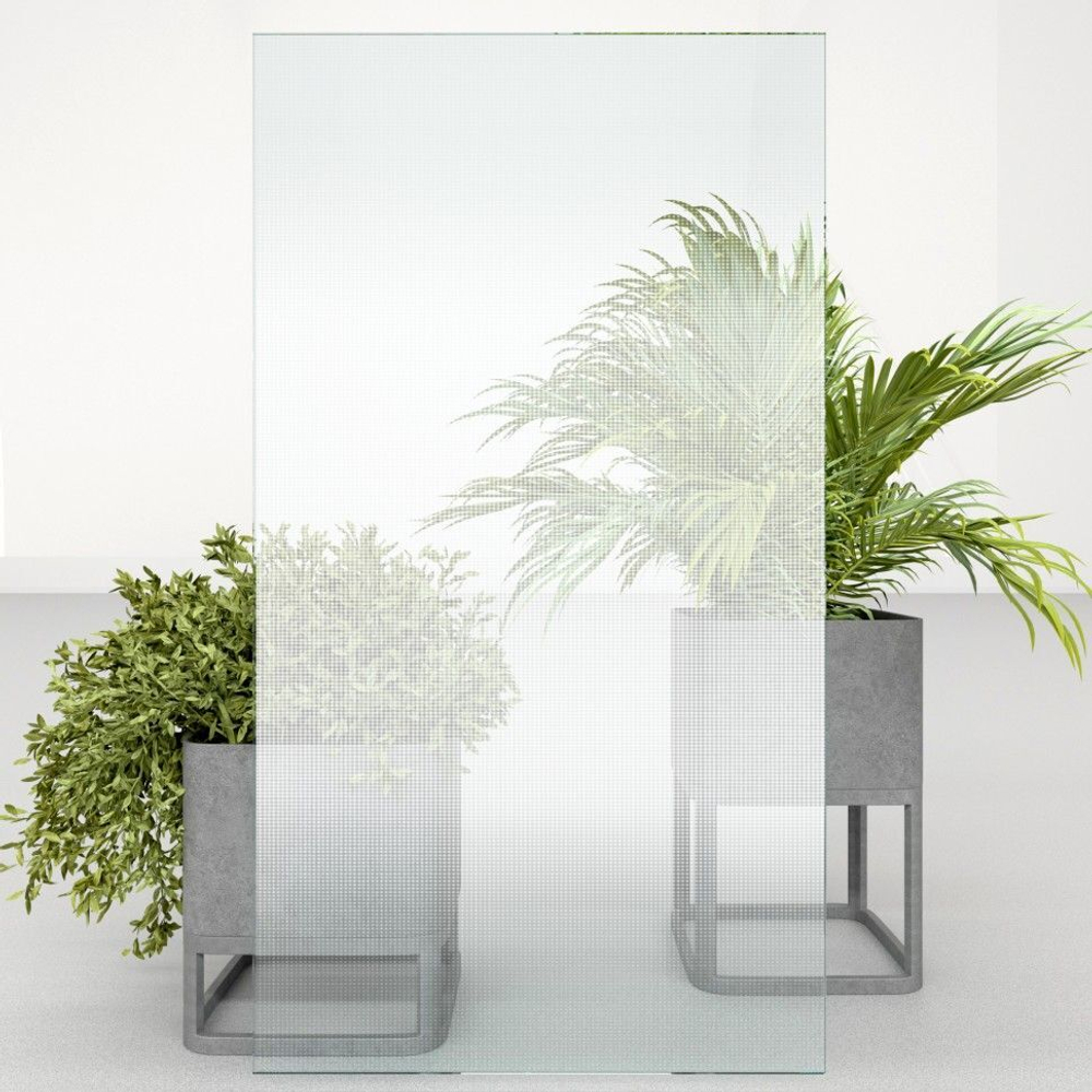 Душевое ограждение DIONRIA (100х100) стекло с рисунком лайт, без поддона