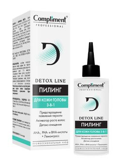 Compliment PROFESSIONAL DETOX LINE Пилинг для кожи головы 3-в-1
